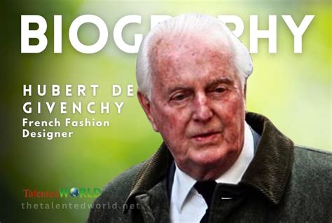 givenchy hubert|hubert de Givenchy personal life.